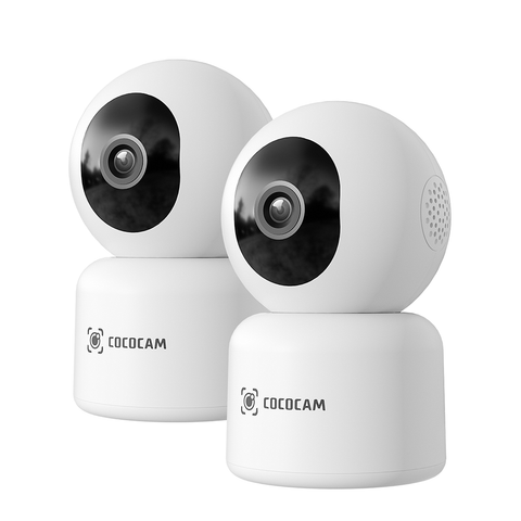 2K 3MP WiFi Surveillance Camera Indoor with AI Motion Detection Compatible with Alexa & Google Assistant